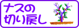 ７月の園芸作業　ナスの切り戻し.png